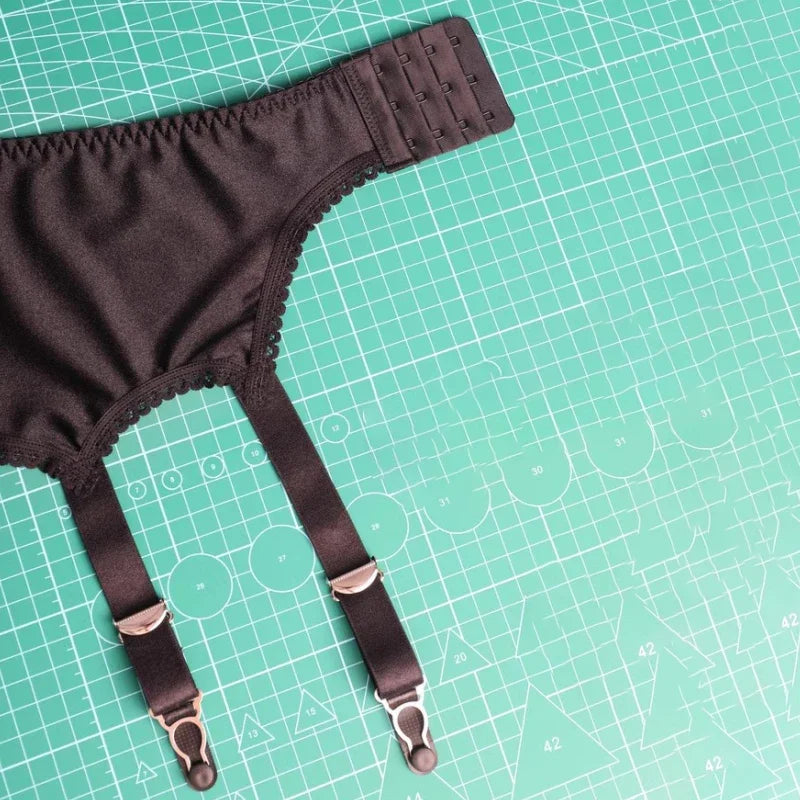 Sexy multi choices Luxury Garter Belt Women Glossy Satin Mini Skirt Metal Clips Garter Suspender Belt For OL sexy dancer sm game