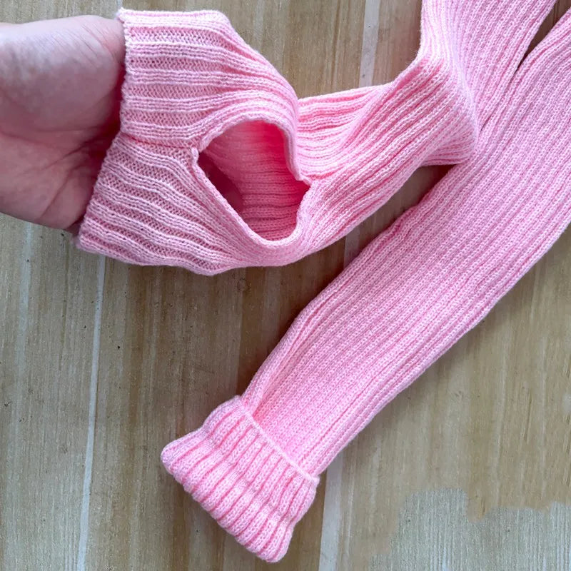 New Woman Winter Yoga Latin Socks Fitness Dancing Female Wear Exercising Long Section Knitting Walking Socks Leg Warmers Woman