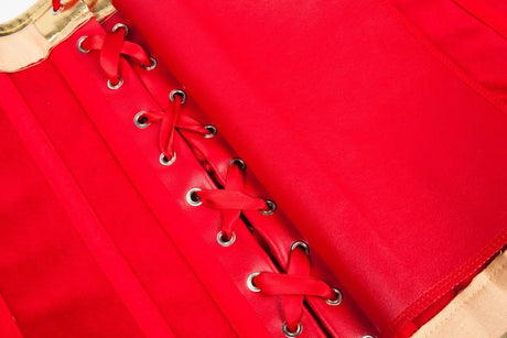 red corset