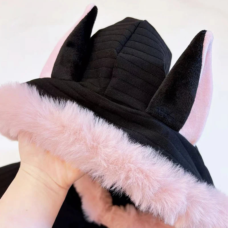 SENMHS Original Japanese Sweet Lolita Cat Girl Cosplay Set Women Kawaii Cat Paw Bikini with Hooded Bodysuit Photo Shoot Hallowee