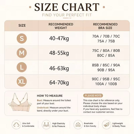 FINETOO Women's 3 Ways to Wear Halter Neck Backless Bralette Seamless Thin-Strapped Gather Bra Female Sexy Solid Color Underwear