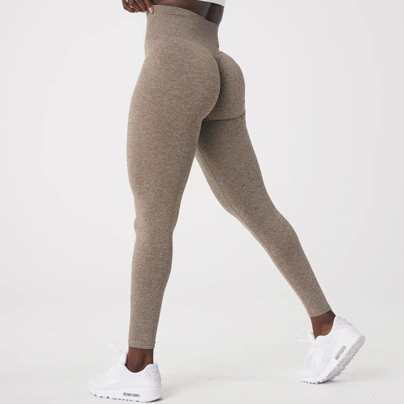 Scrunch Bum Tights Yoga Pants Leggings Women Seamless Sports Yoga Pant High Waist Ribbed Gym Clothes Fitness Workout Wear