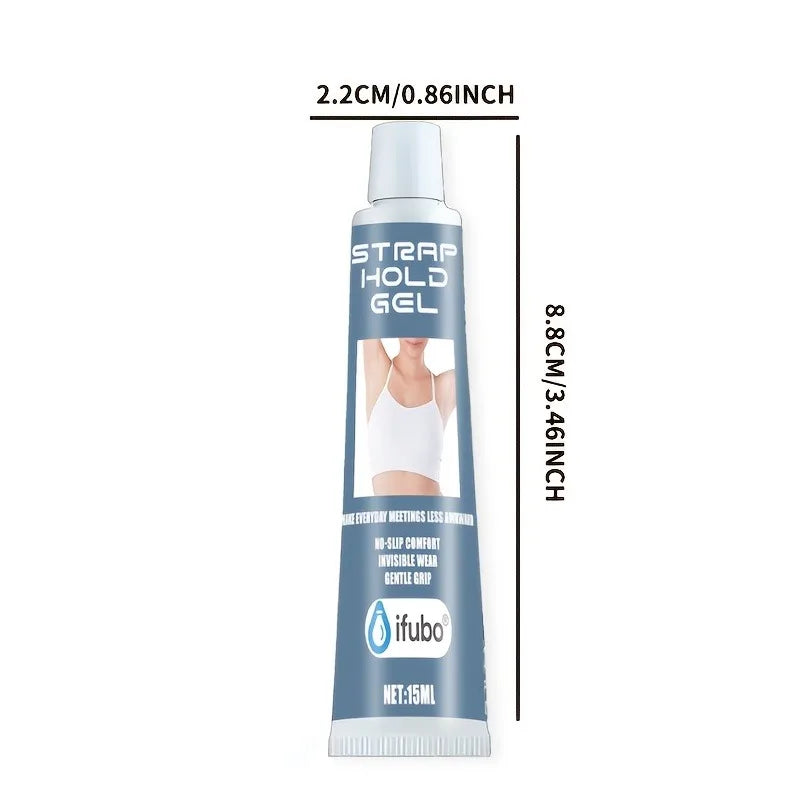 Bra Strap Anti-Slip Adhesive | Invisible Seamless | Prevents Slipping for Socks/Tube Tops/Shoulder Bag Straps
