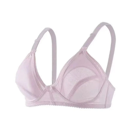 Cotton Maternity Nursing Bra Wire Free Open Breast Design Open Breast Bra Plus Size Sleep Underwear Cotton Wire Free Bra