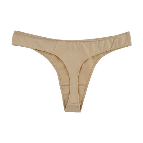 4Pcs/Set Cotton Thongs Women Low Rise Panties G-String Female Underpants Seamless Underwear Sexy Lingerie Intimates M-XL
