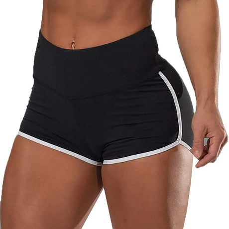 1pcs Women High Waist Stretch Tight Shorts Lady Sexy Solid Pantie Female Hip Lift Brief Women's Plus Size Sport Run Short Pant