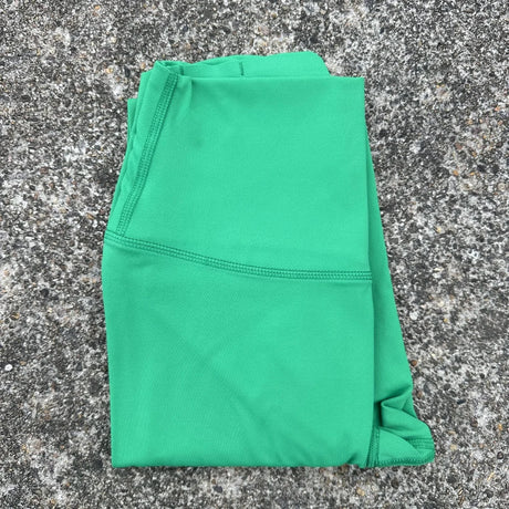 Solid Color Back Waist Pocket High Waist Yoga Legging Women Sport Cropped Pants Butter Athletic Gym Comprehensive Training Jog