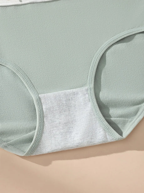 6Pcs Womens High Waist Cotton Briefs Soft Comfortable Breathable Tummy Control Butt Lift Shaping Underwear