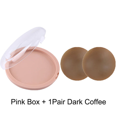 Invisible Nipple Cover Reusable Cover Ups Adhesive Silicone Nipple Pasties For Women Breast Petals Chest Stickers Sticky Bra Pad