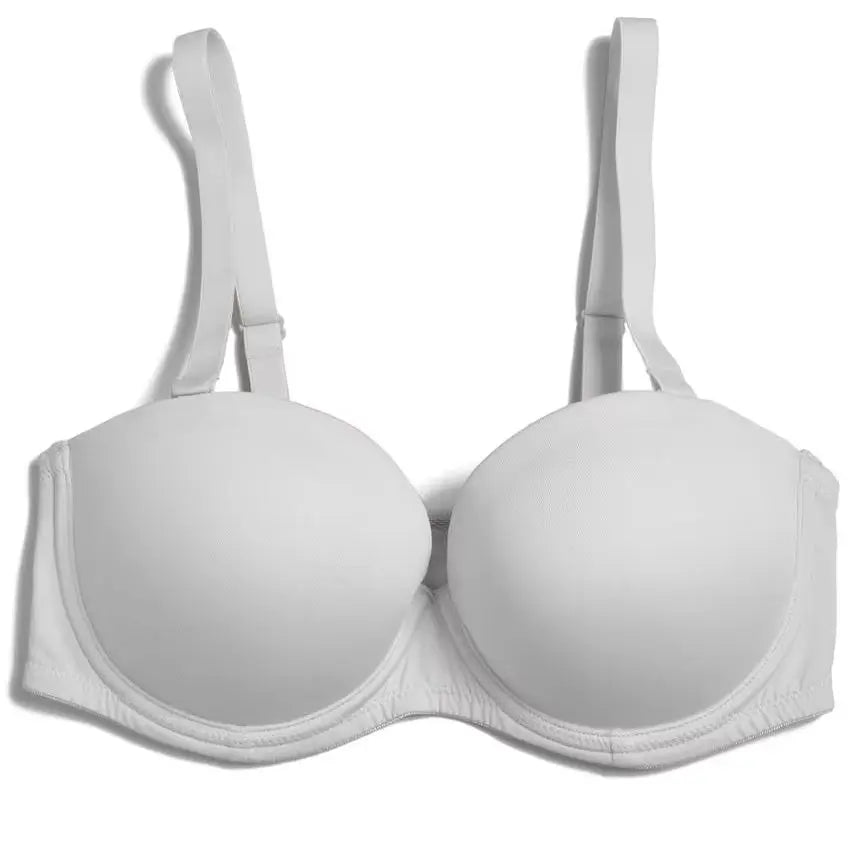 YBCG Strapless Multiway Bra Non-slip Plunge Women's Underwear Plus Size Adjusted-straps Brassiere Underwire Solid Bras For Women