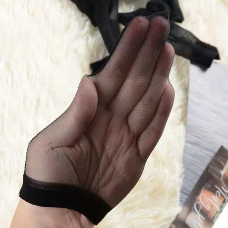5pcs Sexy Ultra Thin Silk Slider Penis Stockings Men Jj Handjob Cover Elastic Erotic Lingerie Private Parts Self-stimulation