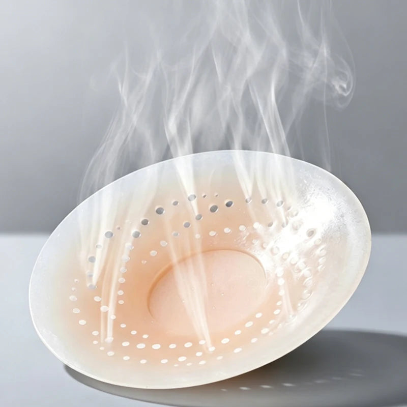 Reusable Breathable Nipple Cover Anti Convex Point Silicone Chest Pad Invisible Seamless Sticky Bra Summer Ultra Thin Breast Pad