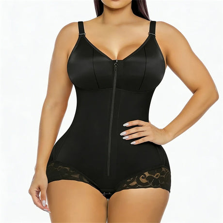 Fajas Colombianas Women' Corset Compression Garments Abdomen Shaping Short Vest Girdles Postpartum Post Liposuction Bodysuit