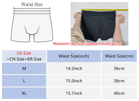 Men's Sexy Bow Decoration Thong Underwear with Fun Printed Breathable Soft Hollow Out Underwear