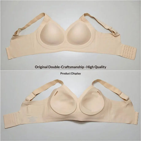 Jelly Bras for Women Non Wired Seamless Gel Plus Size Push Up Bras