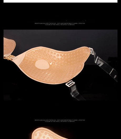 Underwear Women Self Adhesive Bras Female Nubra Magic Bra Invisible Push Up Silicone Sticky Fly BH Women Sexy ABCDEF