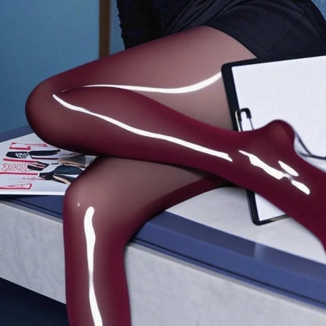 Sexy Glossy Sheer Tights For Women Spring Autumn Summer High Oil Content Glossy Horse Oil Stockings Plus Size Pantyhose Socks