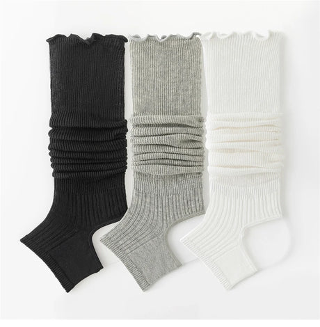 Women's Socks High New Summer Fashion Stockings Basic Women Leg Warmers Japanese Style Cotton Thin Girls Knee Socks Simple Long