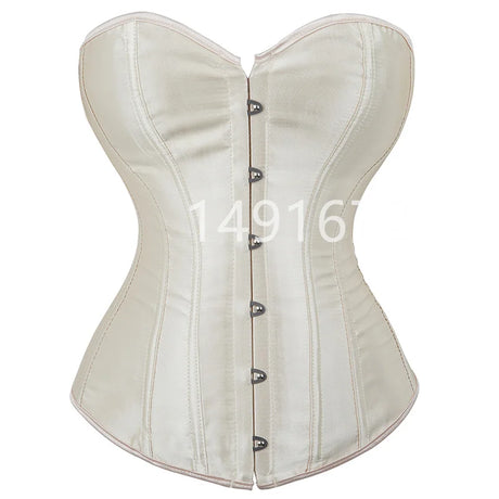 Sapubonva Overbust Corset Plus Size Sexy Corselet Corsets and Bustiers Tops Red Black Pink Purple White Gothic Lingerie Women