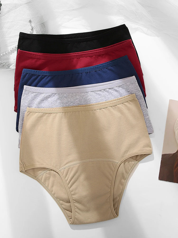 1Pcs Sexy Leak Proof Menstrual Panties Physiological Pants High Waist Women Underwear Period Comfortable Waterproof Briefs