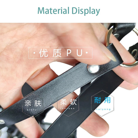 PU Leather Harness Garters Sexy Lingerie Women Bdsm Bondage Body Belt Harajuku Gothic Clothes Erotic Corset Harness Belts