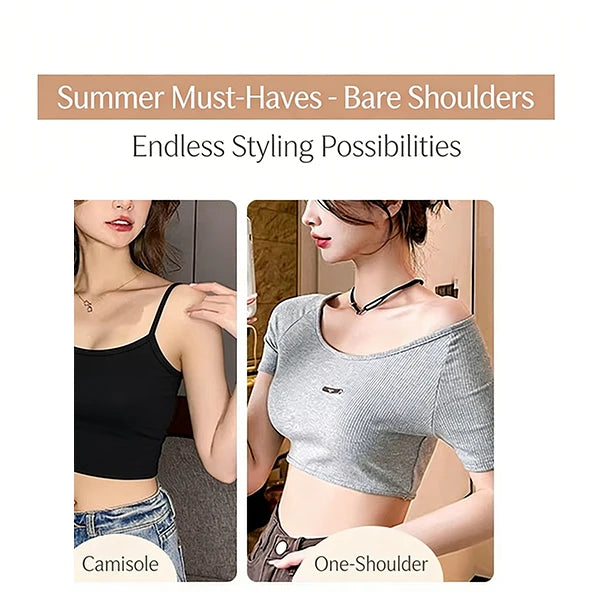 Sexy Seamless Half Cup Push-Up Bra Wire-Free Backless Stick-On Invisible Strapless for Small Breasts Underwear