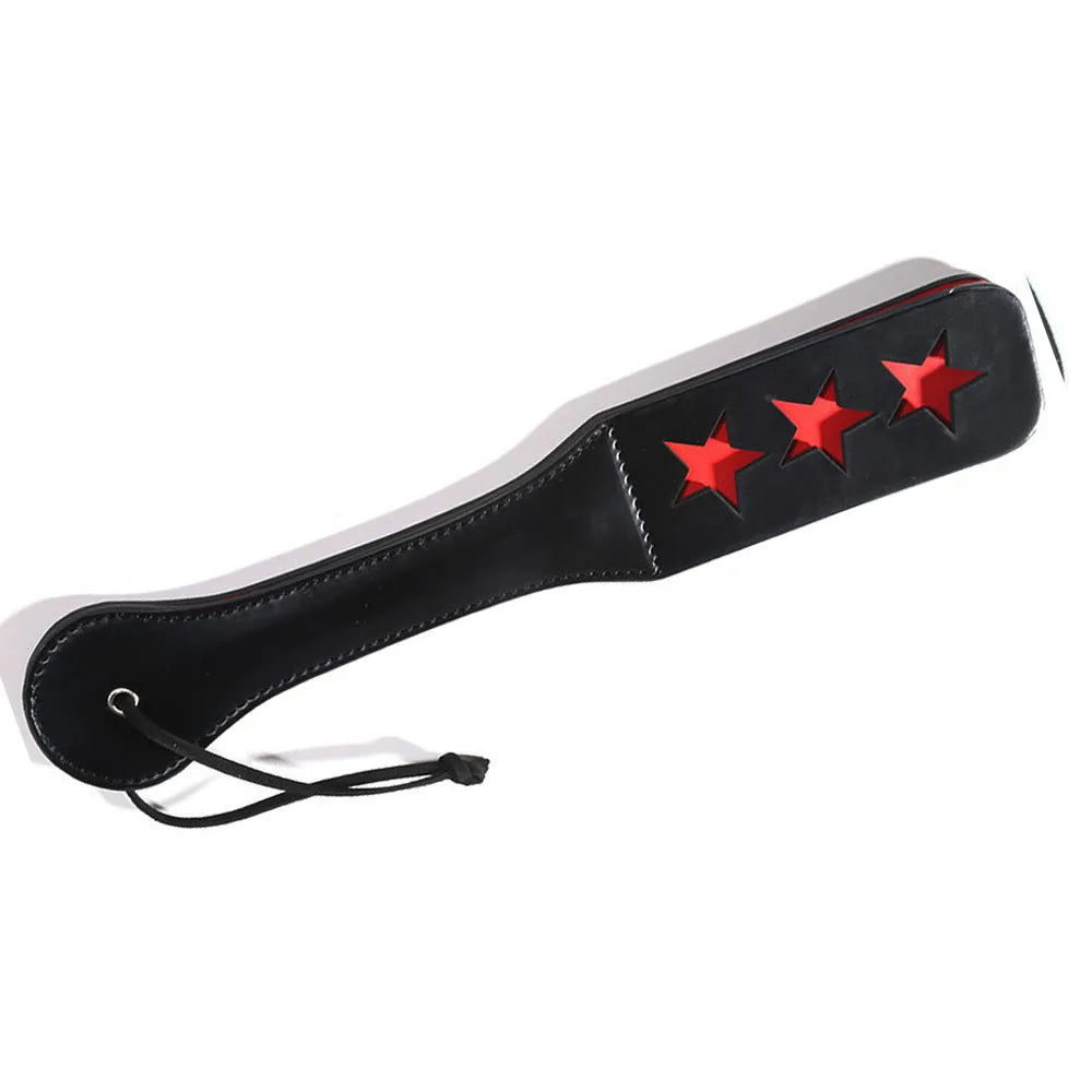 Sex Red Heart XOXO Hollow Out Words Flirting BDSM Toys Paddle Split Whip Hollow out Flogger Sexy Adults Products for Lovers