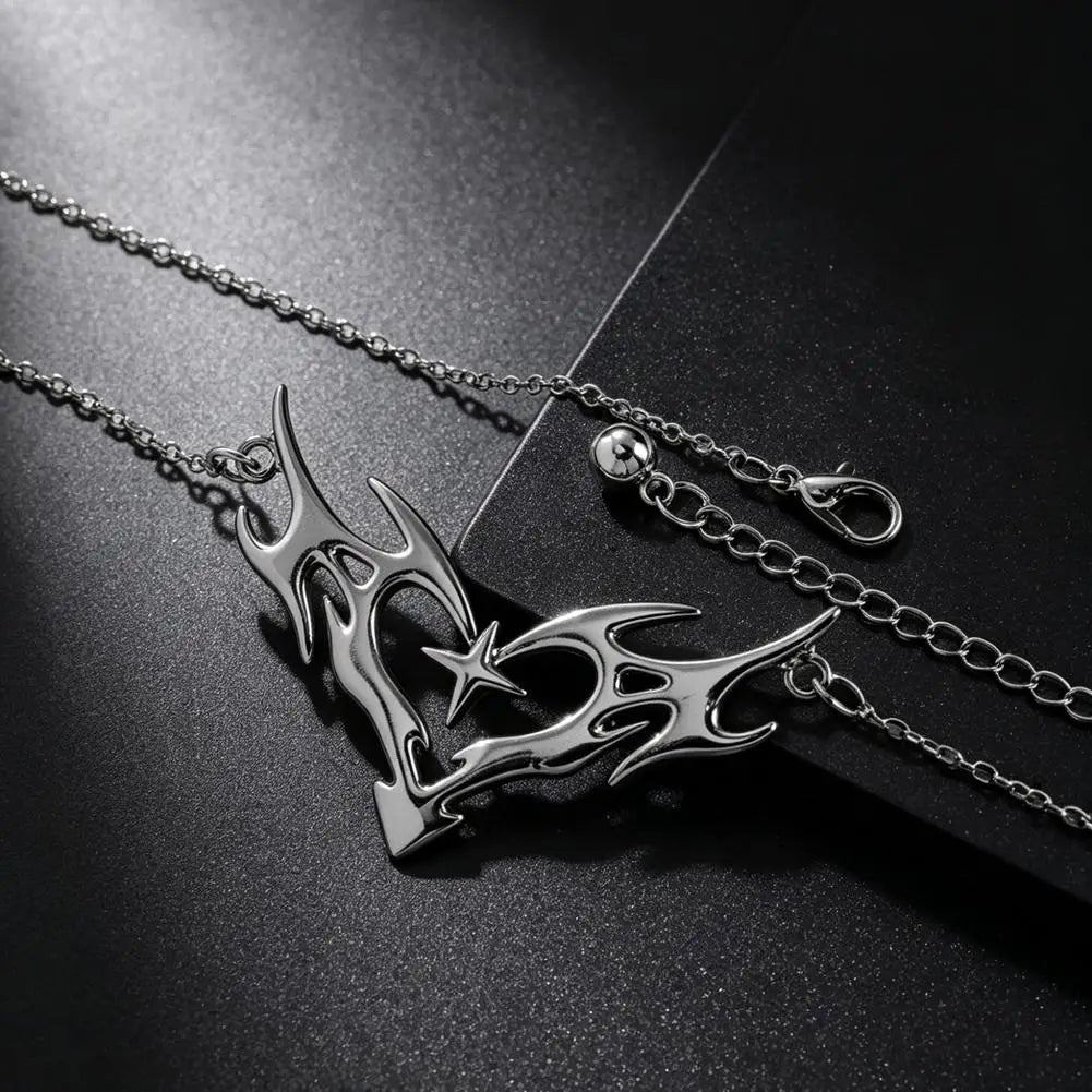 Gothic Heart Flame Waist Chain Sexy Punk Metal Waist Belly Belt Chain Y2K Body Chain for Beach Bikini Party Outfit Jewelry