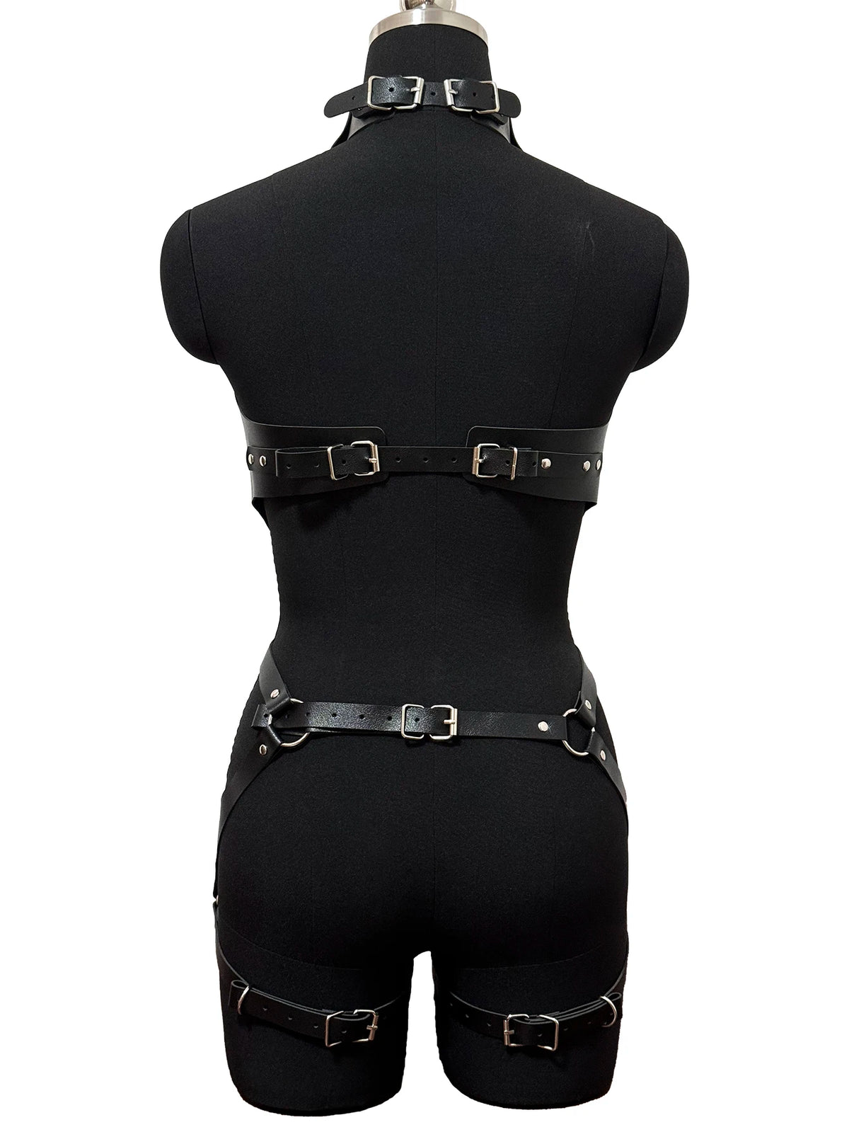 Sexy Body Harness Belt Set Tights Women Bdsm Leather Lingerie Fetish Clothing Underwear Harness Bondage Sex Toy Accessories