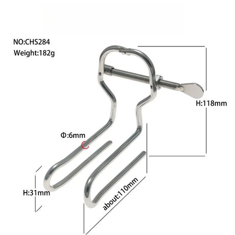 NewAnal Dilator Metal Vaginal Speculum Fisting Adjustable Huge Stainless Steel Vaginal Dilator Anal Training Dildos Sex Toys18+
