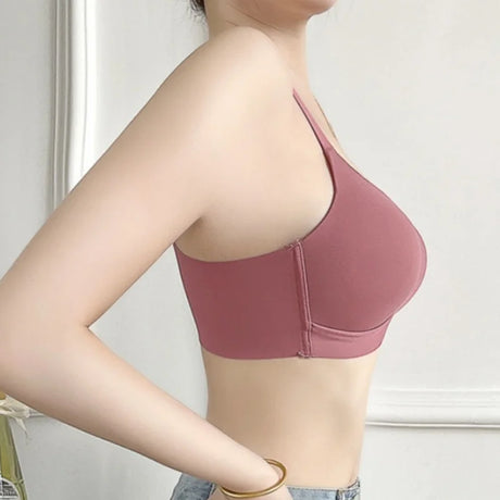 Japanese Style Seamless Push-Up Bra Comfort Wireless Underwear Women's Deep V Neck Bralette 3/4 Cup Daily Comfort Lingerie S-XL