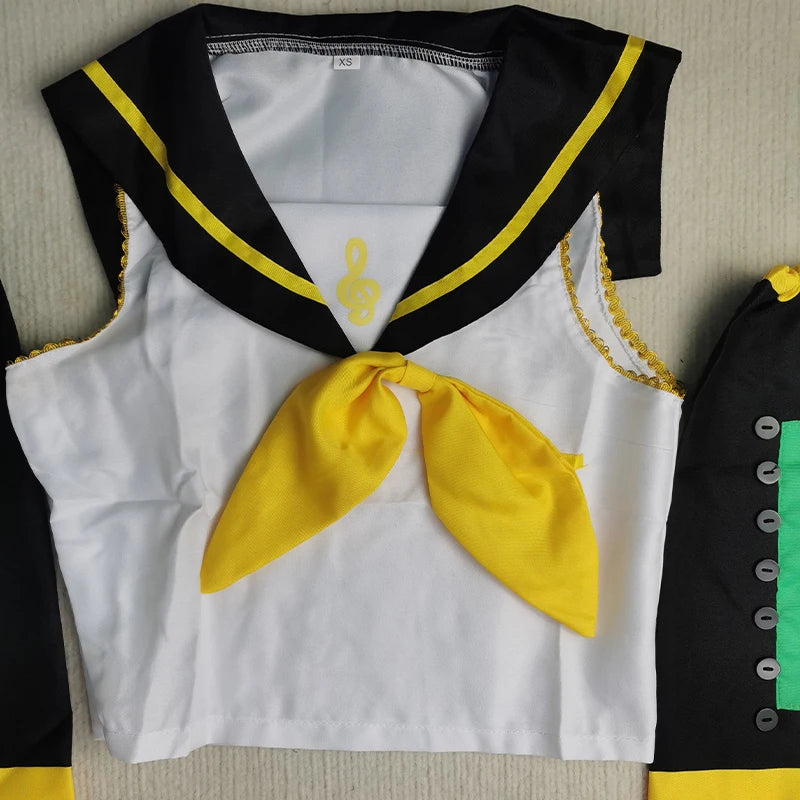 Homchee Trends COS Anime Men Len Cosplay Costume Anime Women Rin JK Uniform for Comic Con Outfits