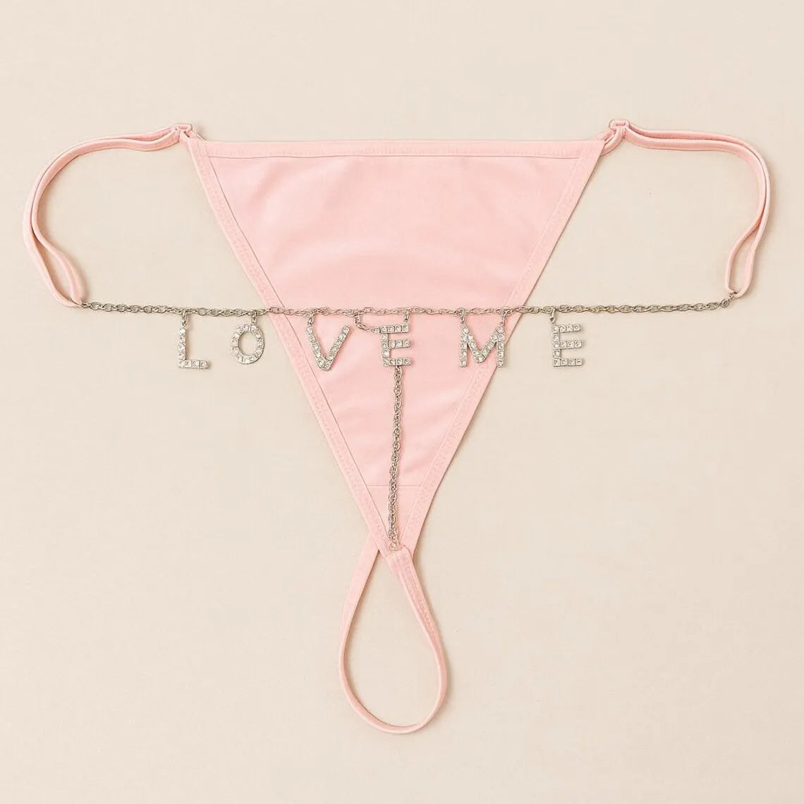 Sexy Custom Chain Thong With Name Letters String Hotwife Gifts Customized Boyfriend's Name Lace Panties Name Personalized String
