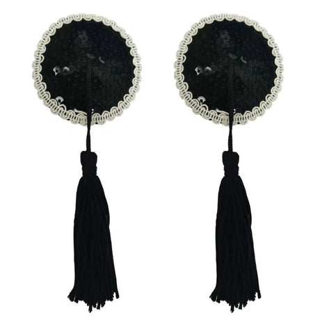 Women Sequins Tassels Pasties Bowknot Breast Sticker Bra Pads Sexy Nipple Cover