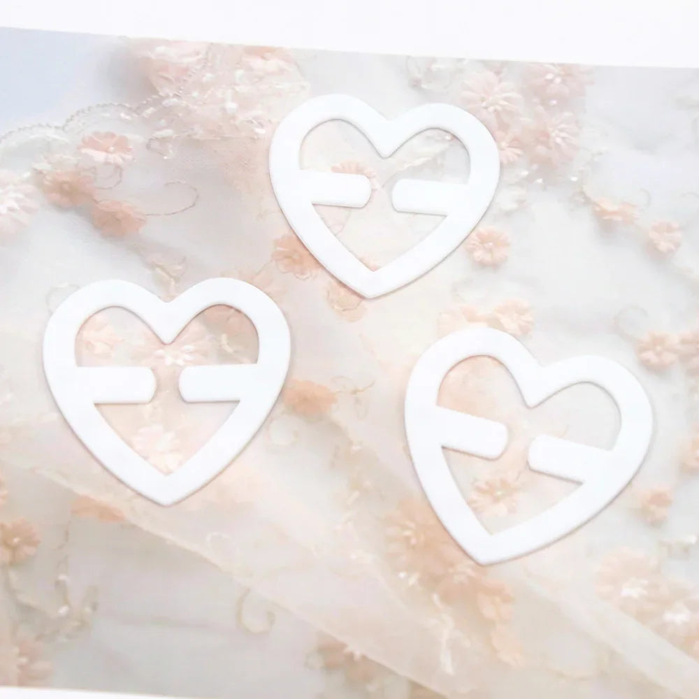 3 Pcs/set Invisible Bra Buckle Shadow-Shaped Underwear Buckle Bra Back Intimates Accessories Clips Strap Holders