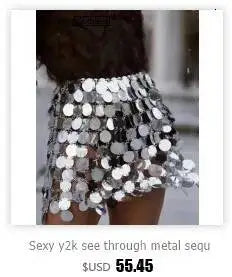 Sexy Metal Rhinestone Corset Crop Top Women Summer Club Party tops Woman Clothing See through Beach Halter Tank Top Streetwear