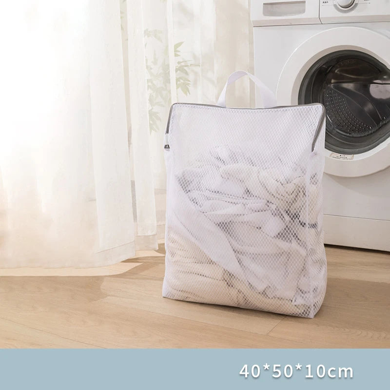 Laundry Hand Bags Reusable Washing Machine Clothing Care Wash Bag Mesh Net Bra Socks Lingerie Underwear Laundry Storage Upgraded