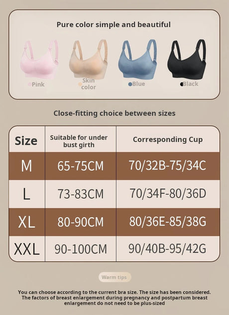 1pcs Maternity Nursing Bras Pregnant Women Skinny Breastfeeding Clothing Underwear Female Breathable Push Up Bra