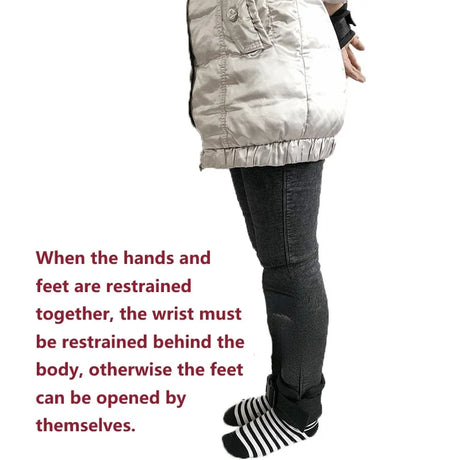 Universal Wrist Foot Limbs Restraint Strap Bedridden Paralyzed Elderly Hand Ankle Fixed Belt Anti-scratch Restraint Fixing Belt