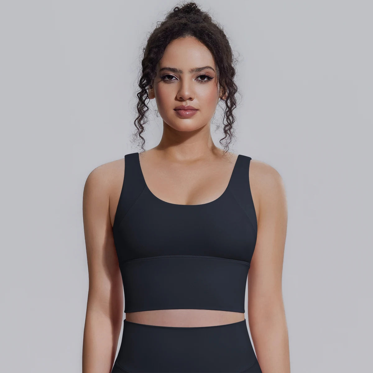 Women Summer Yoga Bra Underwear Shockproof Bra Sports Running Beautiful Back V Shaped Fitness Yoga Tank Top Bra with Chest Pad 