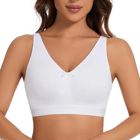 Sheroine Plus Size Women Wireless Bras Full Coverage Soft Seamless Underwear Breathable Lingerie Non-Padded Comfort Bra