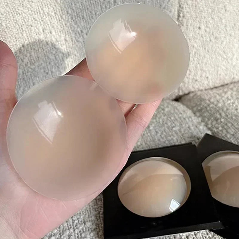 10piars Spring Summer Silicone Nipple Cover Bra Pads for Women Breathable Seamless Thin Bras Nipple Covers Invisible Lift Up Bra