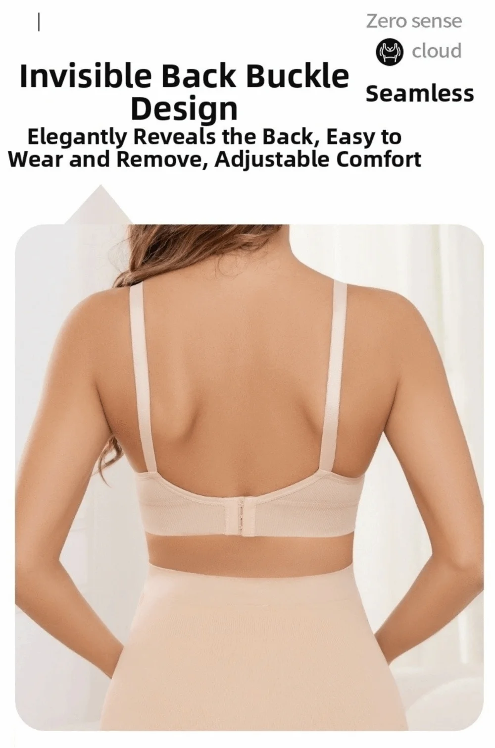 Comfortable Nursing Bras Without Steel Rings Soft Breastfeeding Underwear Anti Sagging 3D Support Seamless Maternity Bra Women