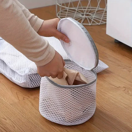 1/2/3pcs-Women Lingerie Bra Underwear Laundry Washing Bags Net Mesh Clothes Sock Organizer Zip Bags Hosiery SaverBras Protector