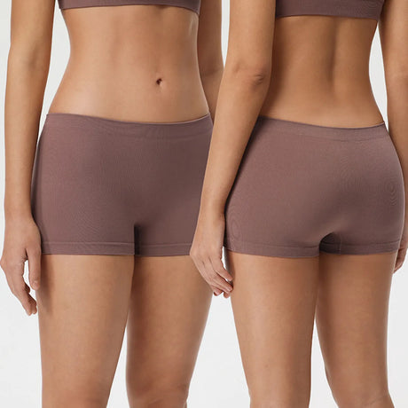 Seamless Women Boxer Briefs Boyshorts For Women Anti Chafing Shorts Women High Waisted Boy Shorts Panties Underwear