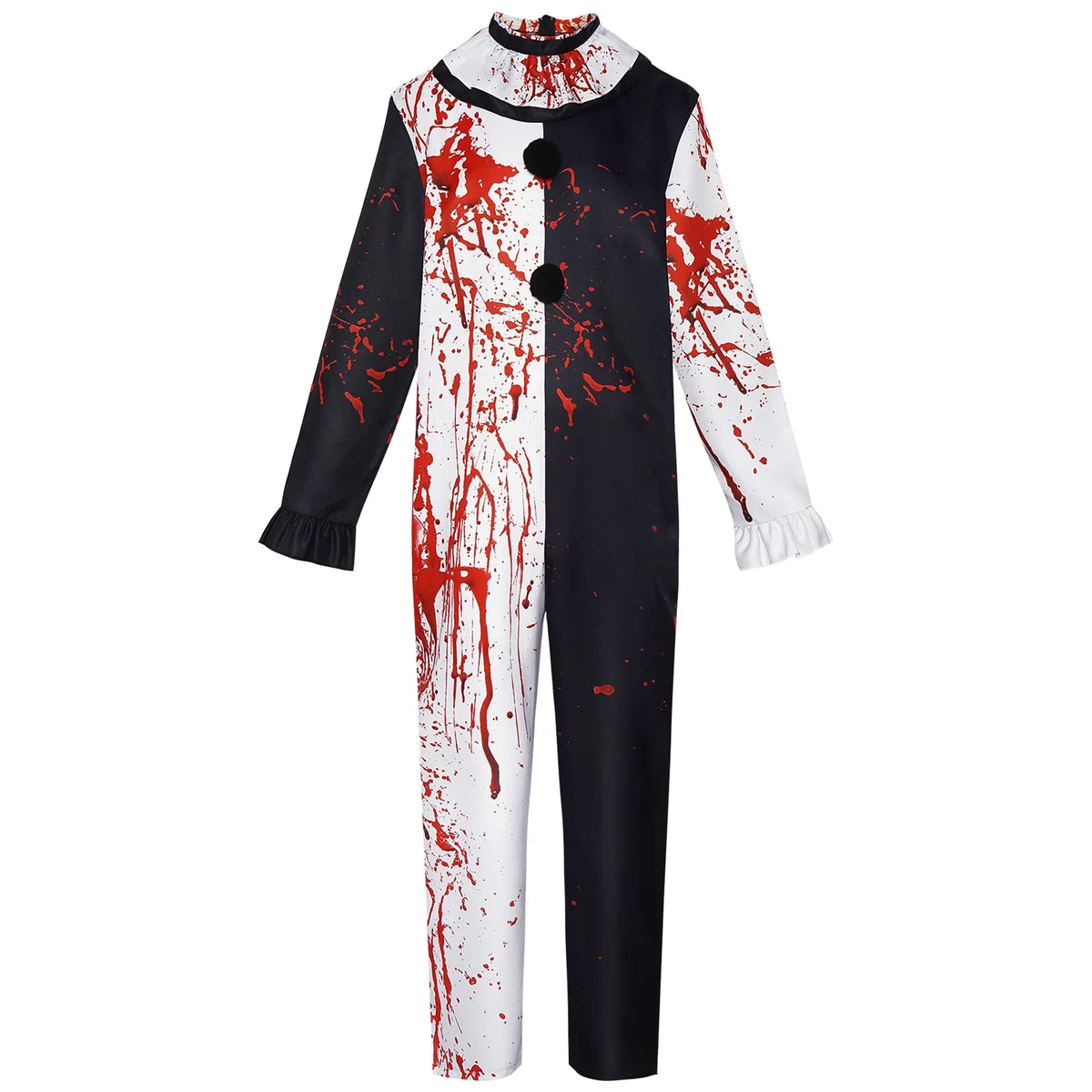 Art The Clown Cosplay Costume Terrifierr 3 Bloody Outfits Killer Clowns Jumpsuits for Halloween Carnival Party Horror Costumes