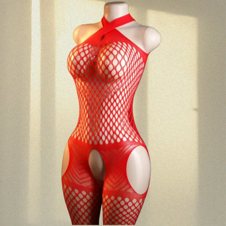 Sexy Adult Babydoll Female Costumes Lingerie Sheer Underwear Body Stocking Catsuit Erotic Set Nightgown Garters Porn