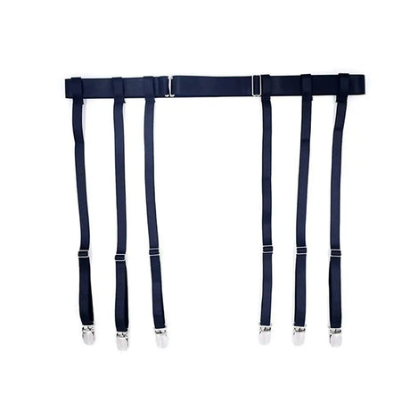 Sexy Adjustable Garter Belt Leg Sock 4/6 Metal Clips Thigh High Stockings Simplicity Elastic Suspenders Belt Women