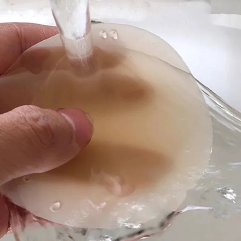 10piars Spring Summer Silicone Nipple Cover Bra Pads for Women Breathable Seamless Thin Bras Nipple Covers Invisible Lift Up Bra