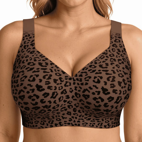 5Pcs Solid Color Seamless Wireless Bra, Full Coverage Push Up Bralette Anti-Sagging Breathable Soft Thin Cup With Adjustable Straps For Sports Yoga Daily Wear